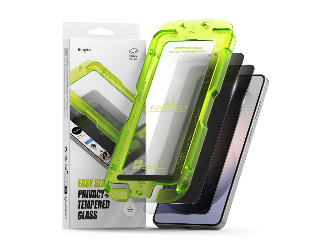 Película De Privacidade Ringke Easy Slide (pacote Com 2) Para Samsung Galaxy S26.