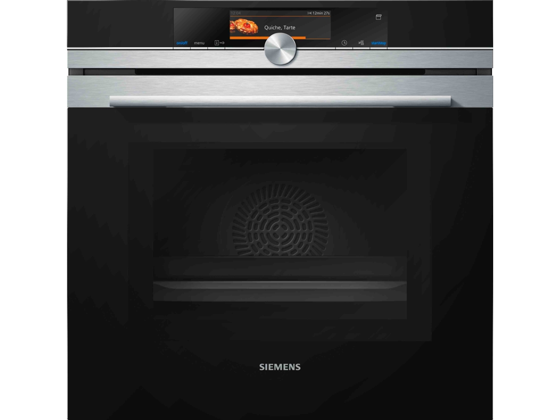 Forno Micro-ondas SIEMENS HN678G4S1 (67 L - 59.5 cm - Pirolítica - Preto)
