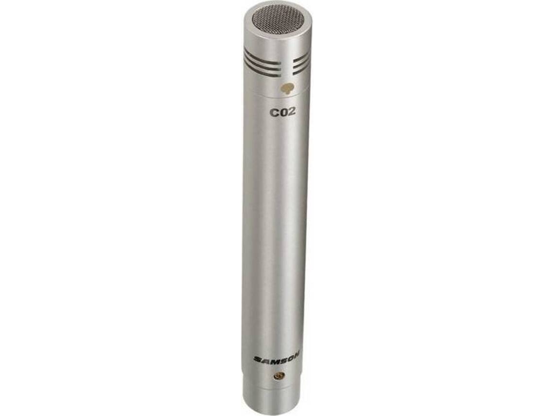 Microfone Condensador SAMSON C02 (Com Fio - Frequência: 40 Hz - 20 kHz)