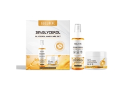 Kit Capilar com Glicerina LAXISCREED para Recuperar e Nutrir Cabelos Danificados