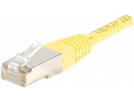 Cabo de Rede DEXLAN (RJ45 - 50 cm - Amarelo)