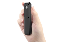 Mini Câmera De Corpo 1080p Hd, Portátil Com Clipe, Visão Noturna Automática, Porta Usb Yizhood (preto)