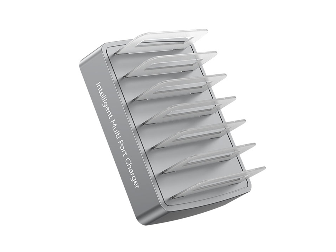72w 6-port Qc+pd+usb Estação De Carregamento Rápido Para Múltiplos Dispositivos Dock Organizador De Mesa