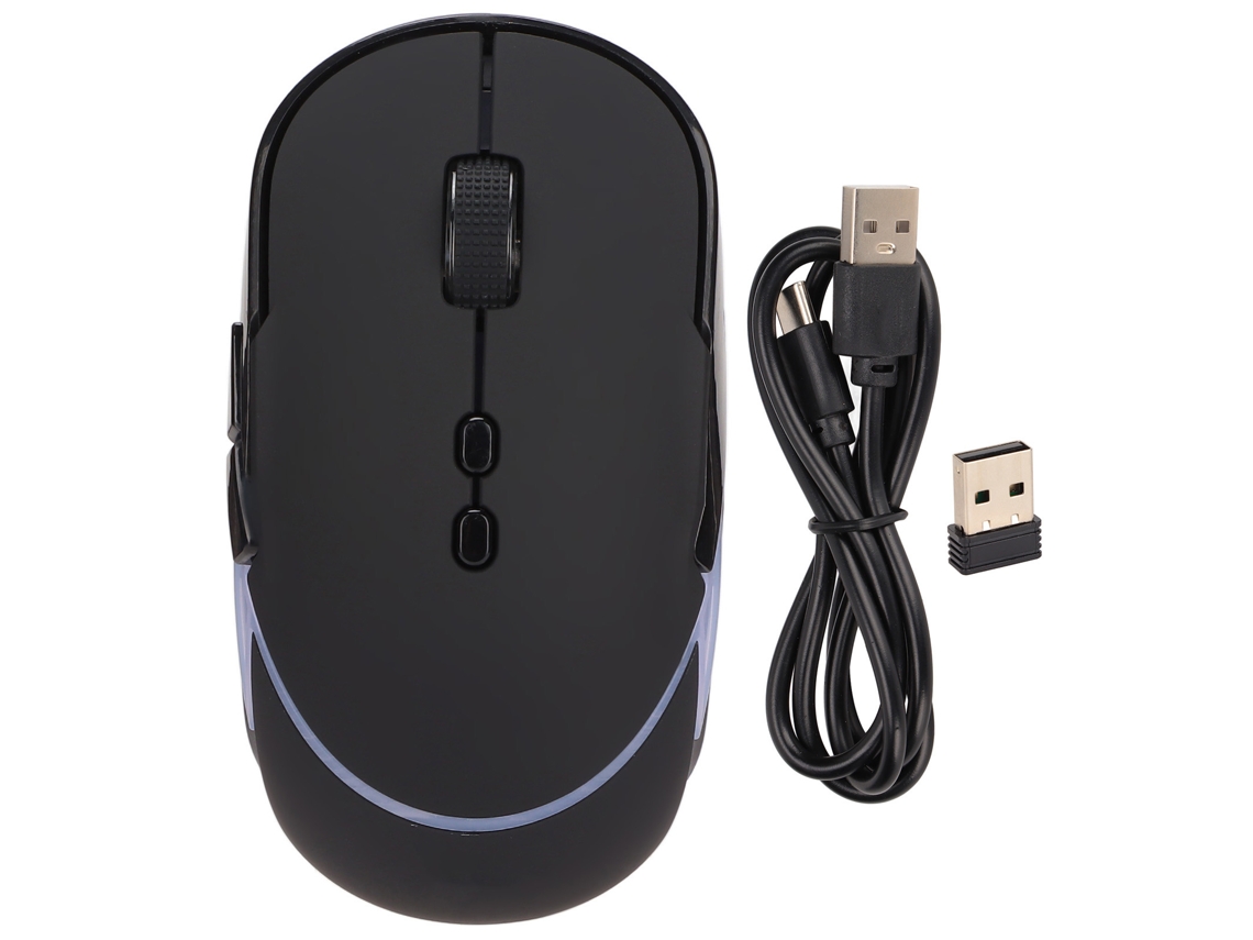 Mouse Gamer LAXISCREED (sem Fio 2.4g 3200dpi Iluminação Rgb)