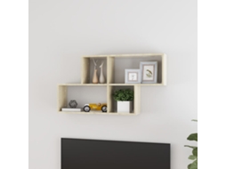 Vidaxl Estante De Parede 100x18x53 Cm Deriv. Madeira Carvalho Sonoma