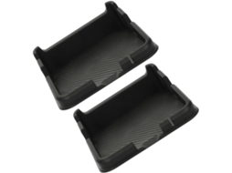 Tapete antiderrapante para painel de carro (2 peças) e suporte multifuncional para celular.