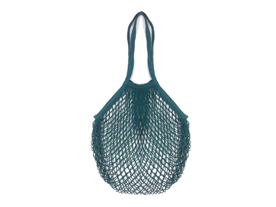 Sacola de Malha Reutilizável, Lavável e Dobrável em Algodão para Frutas e Verduras. Ideal para Compras em Supermercados. GOKOCO