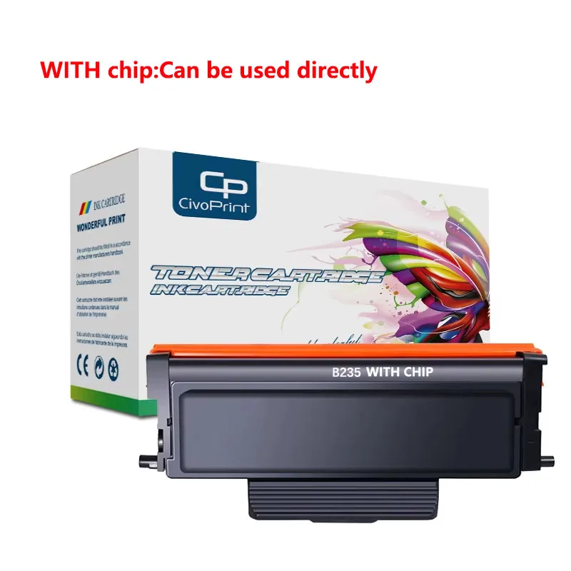 Cartucho De Toner B235 Com Chip Para Xerox B230 B225 B235, Número De Peça 006r04400. Cartucho Xerox B225 Sem Chip.