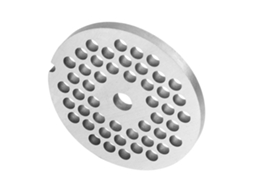 Primerox placa de Moedor de Carne com Furo 5mm Aço Carbono Prata Acessório para Máquina de Moer Carne