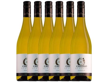 Castelo de Medina Verdejo Rueda 75 cl (Caixa de 6 unidades)