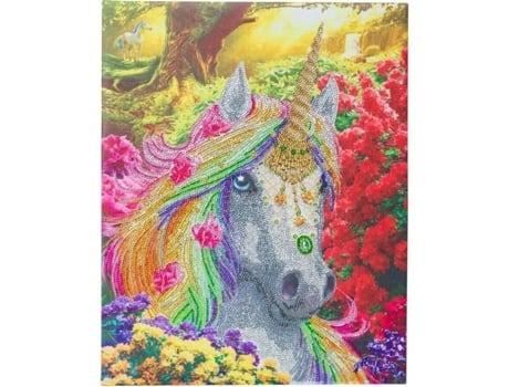 Crystal Art 63466140 A Floresta Do Unicórnio Kit Diamant