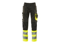 Calças Grandes Com Bolsos Para Joelheiras Safe Supreme 15679 Castanho 44 / 32 MASCOT