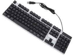 Teclado Gamer À Prova D'água Com Retroiluminação Para Uso Diário Confortável Em Laptops