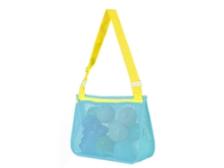 Bolsa De Armazenamento De Malha Para Brinquedos De Praia Yuysan 21x25x8cm Azul (aa06)