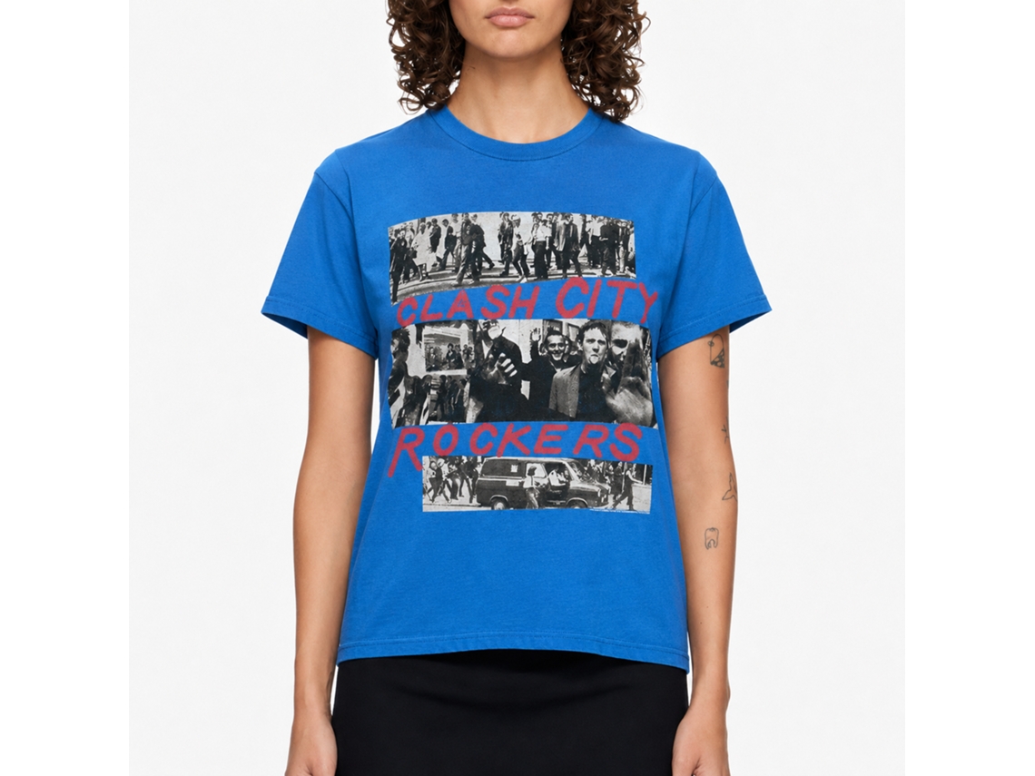 The Clash City Rockers T-shirt Unisex Adults Size:m
