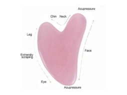 Massageadores Gua Sha para o Rosto, Pescoço e Corpo, com Rolo Raspador, Lifting Facial Remoção de Rugas. Conjun To Faciais. GOKOCO