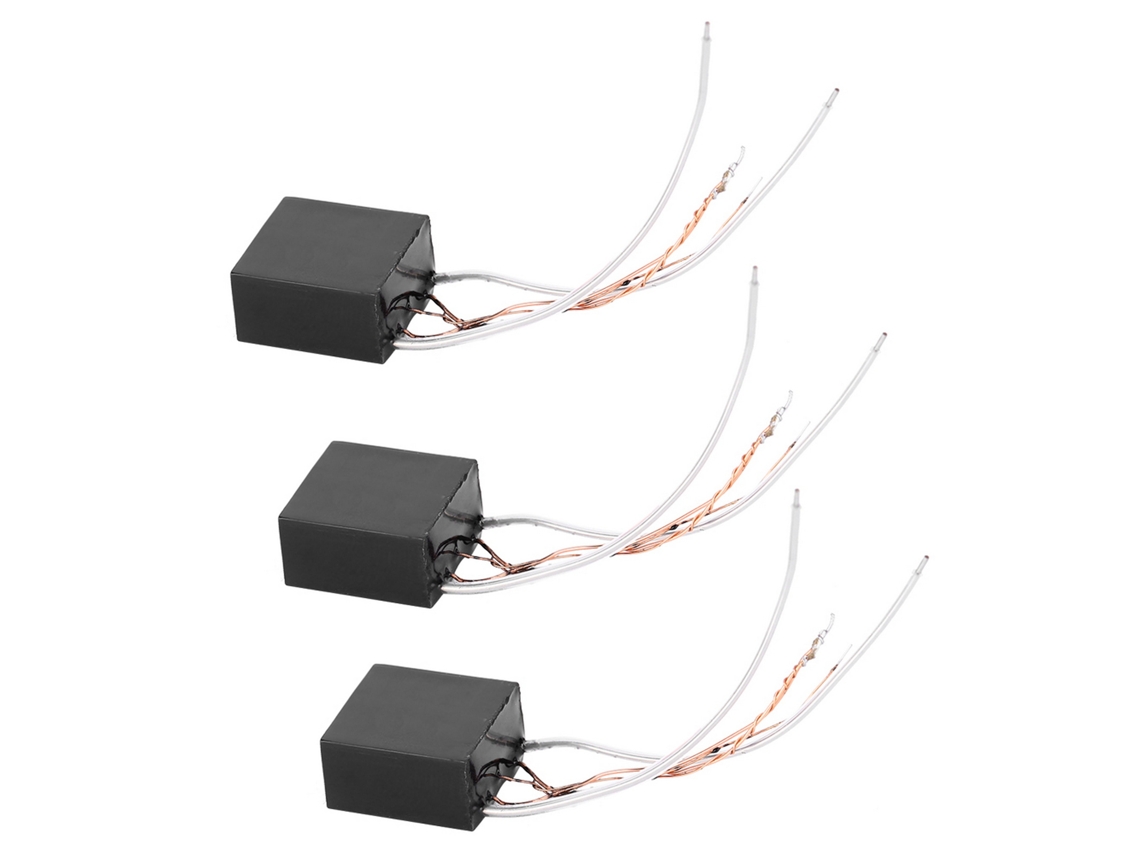 3 peças módulo de alta tensão 6kV regulador de tensão gerador cablado 3 DC3.7 4.2V S/MARCA