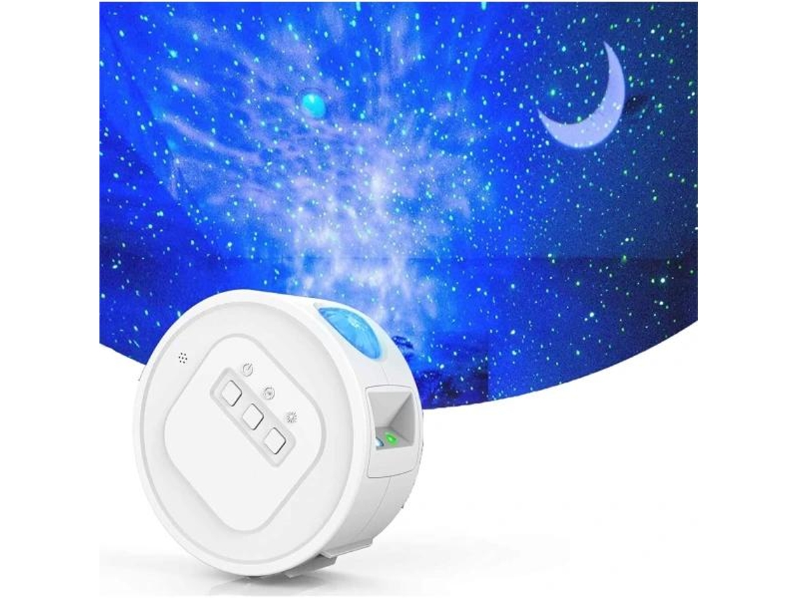 Projetor de Estrelas Led, Luz Noturna, Lâmpada de Estrelas Multicolorida BRILVIBERA