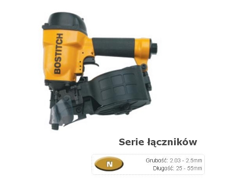 Gwozdziarka Pneumatyczna 25 55mm N N58c 1 E Bostitch