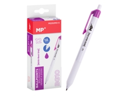 Pack 12 Caneta 1.0 Mm Roxa