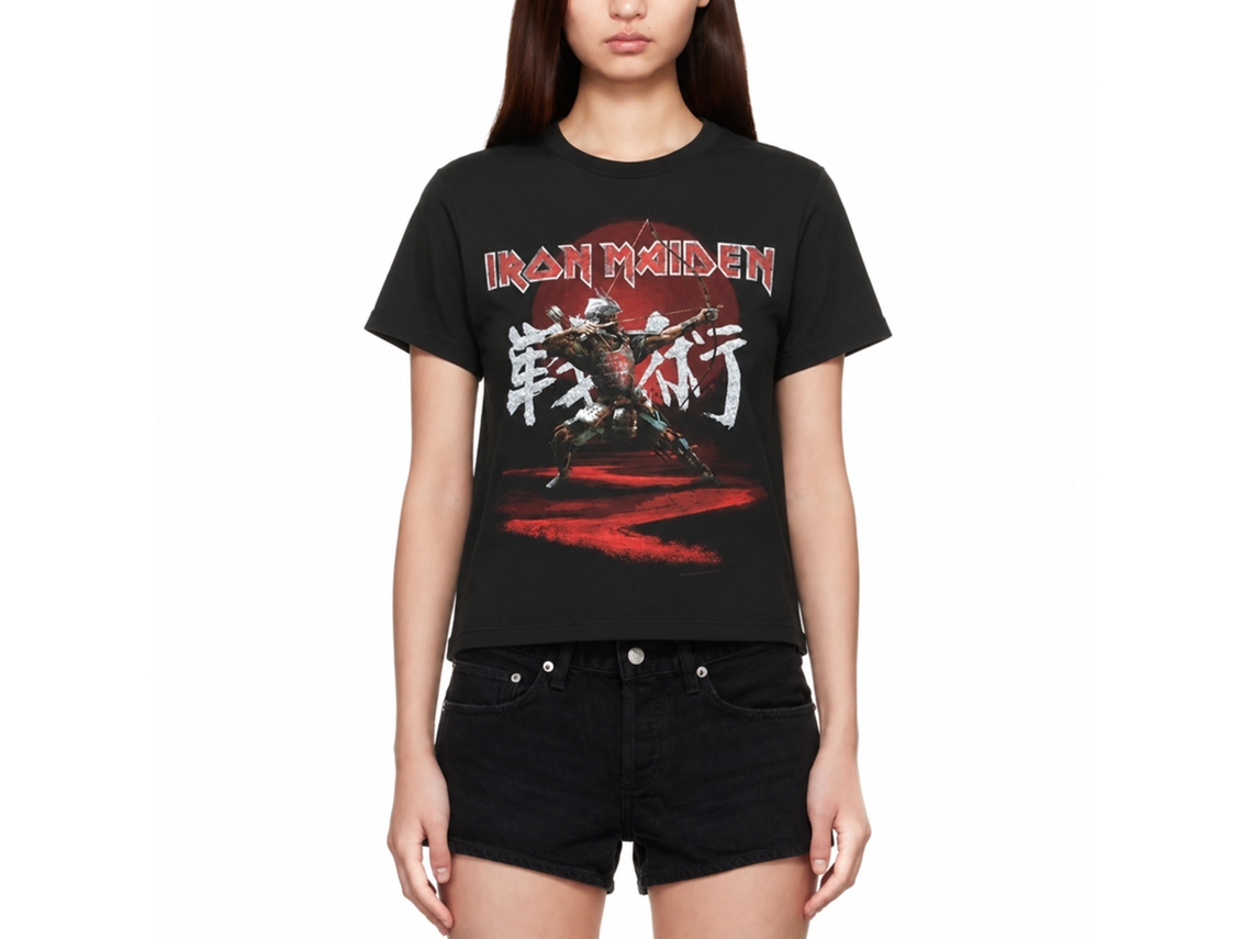 Iron Maiden Eddie Archer Kanji T-shirt Classic Unisex Adults Size:xxl