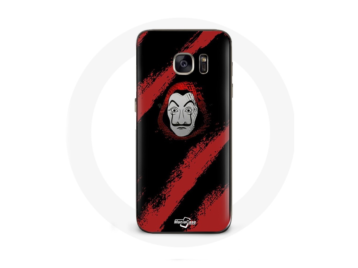 Capa para Samsung galaxy S6 La casa de papel máscara pintura