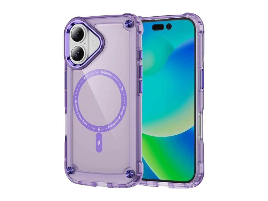 Capa Para Iphone 17 - Tpu Pc Com Magsafe Magnético