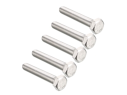 Parafusos Sextavados M8 De 50 Mm Em Aço Inoxidável 304, Pacote Com 5