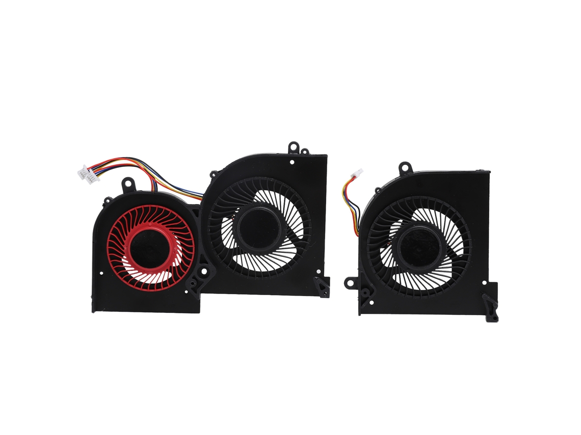 Fan De Resfriamento Da Cpu E Cooler De Gabinete, Adequado Para Msi Gs65.