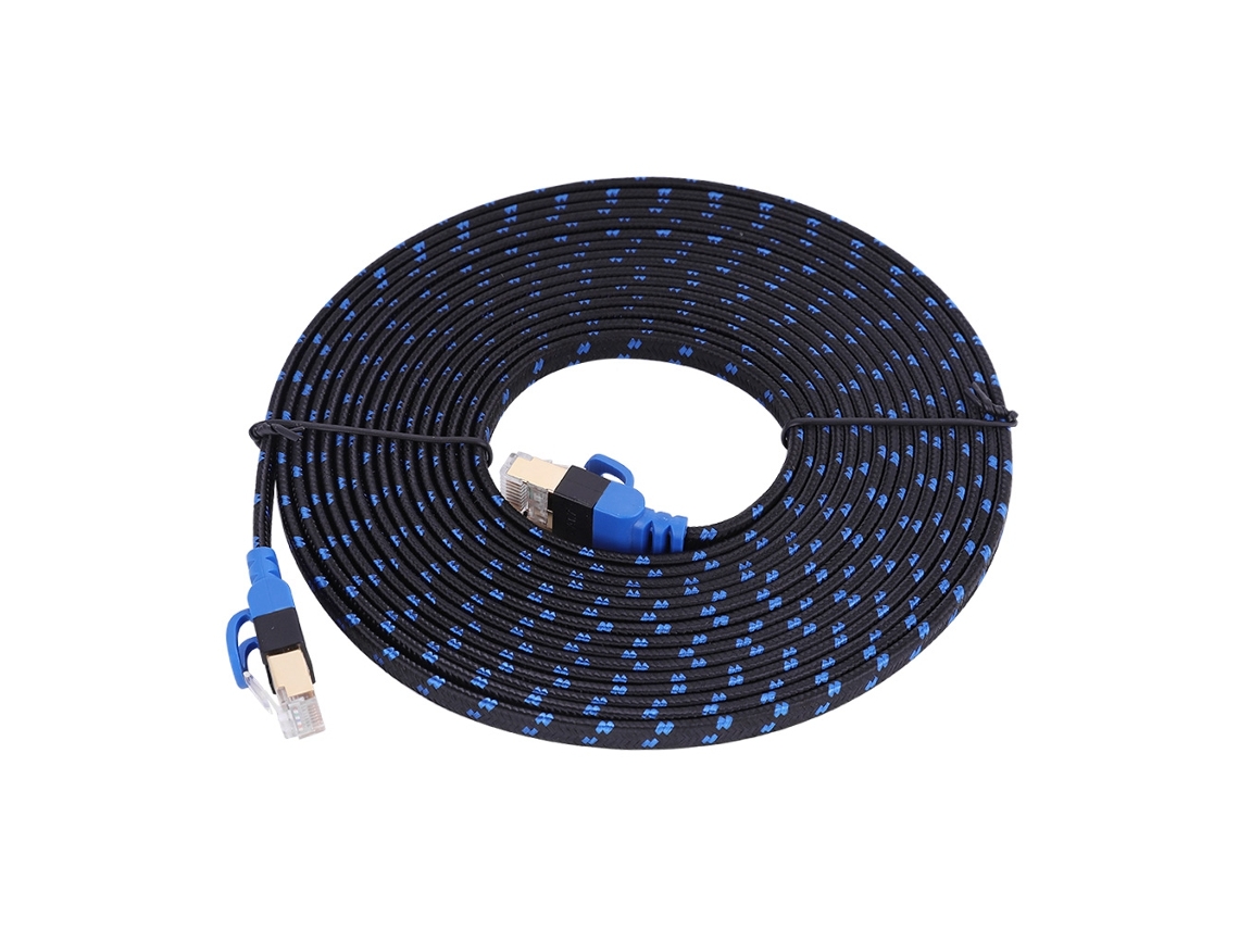 Cabo Cat7 LAXISCREED 5m 10gbps Dupla Blindagem