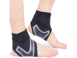 Suporte Tornozelo Elástico Neoprene Esportes Masculino Feminino Ajustável