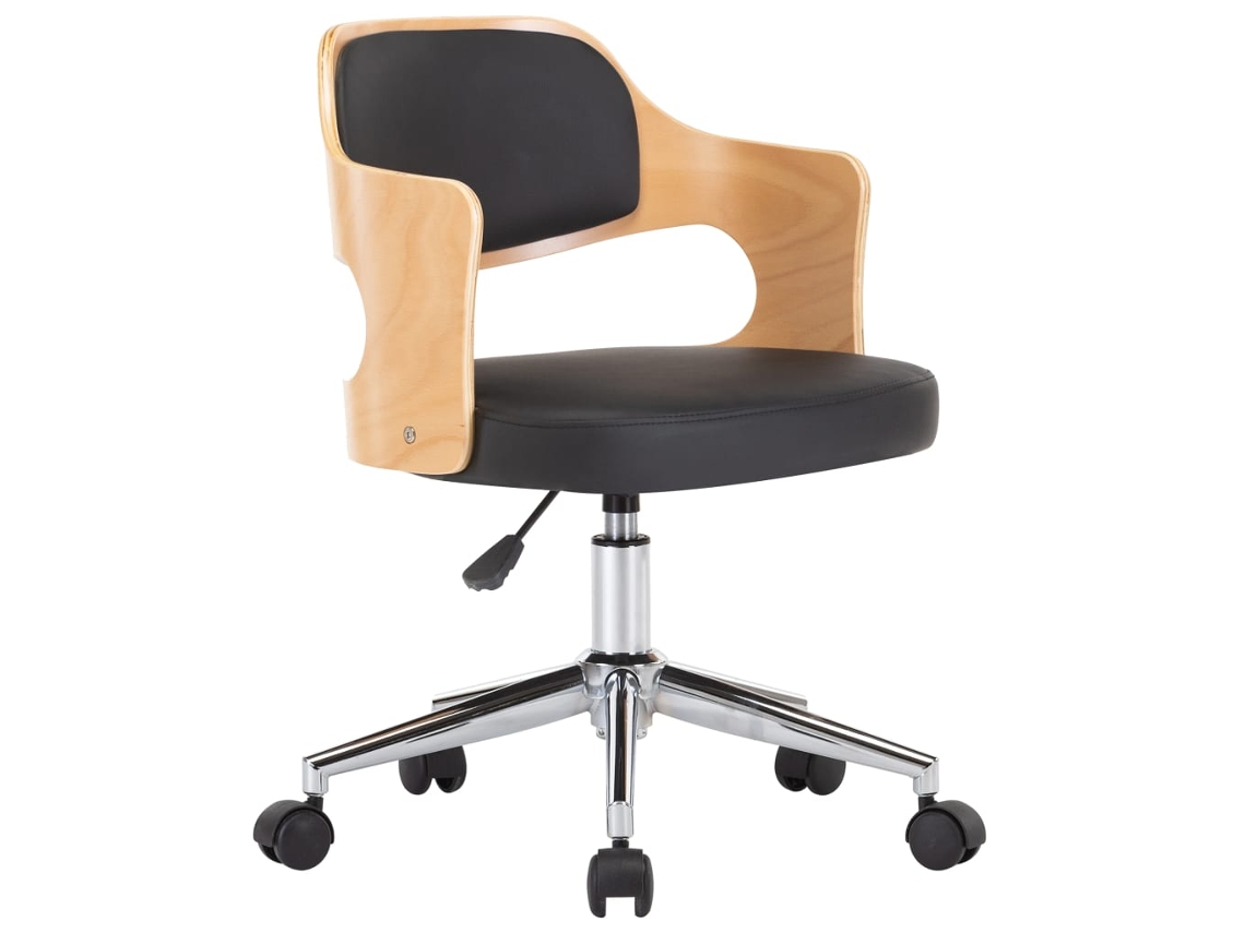 Dining Chair, Dining Chairs Vidaxl Preto Couro Artificial (n/a)