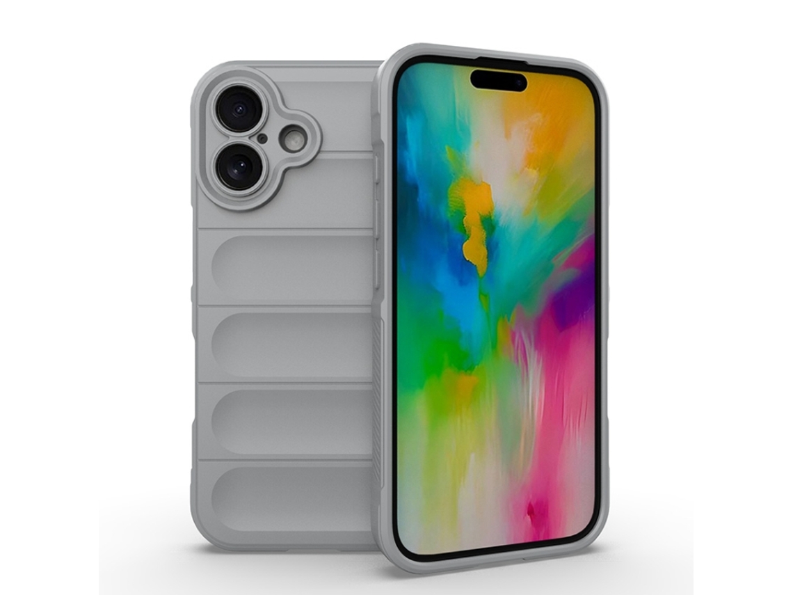 Capa Magic Shield Para Iphone 16 - Tpu Com Forro Aveludado E Proteção Anti-quedas