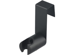 Suporte Para Ducha Higiênica Em Aço Inoxidável – Preto Manual, Design De Montagem Dupla Acabamento Atraente Para Parede