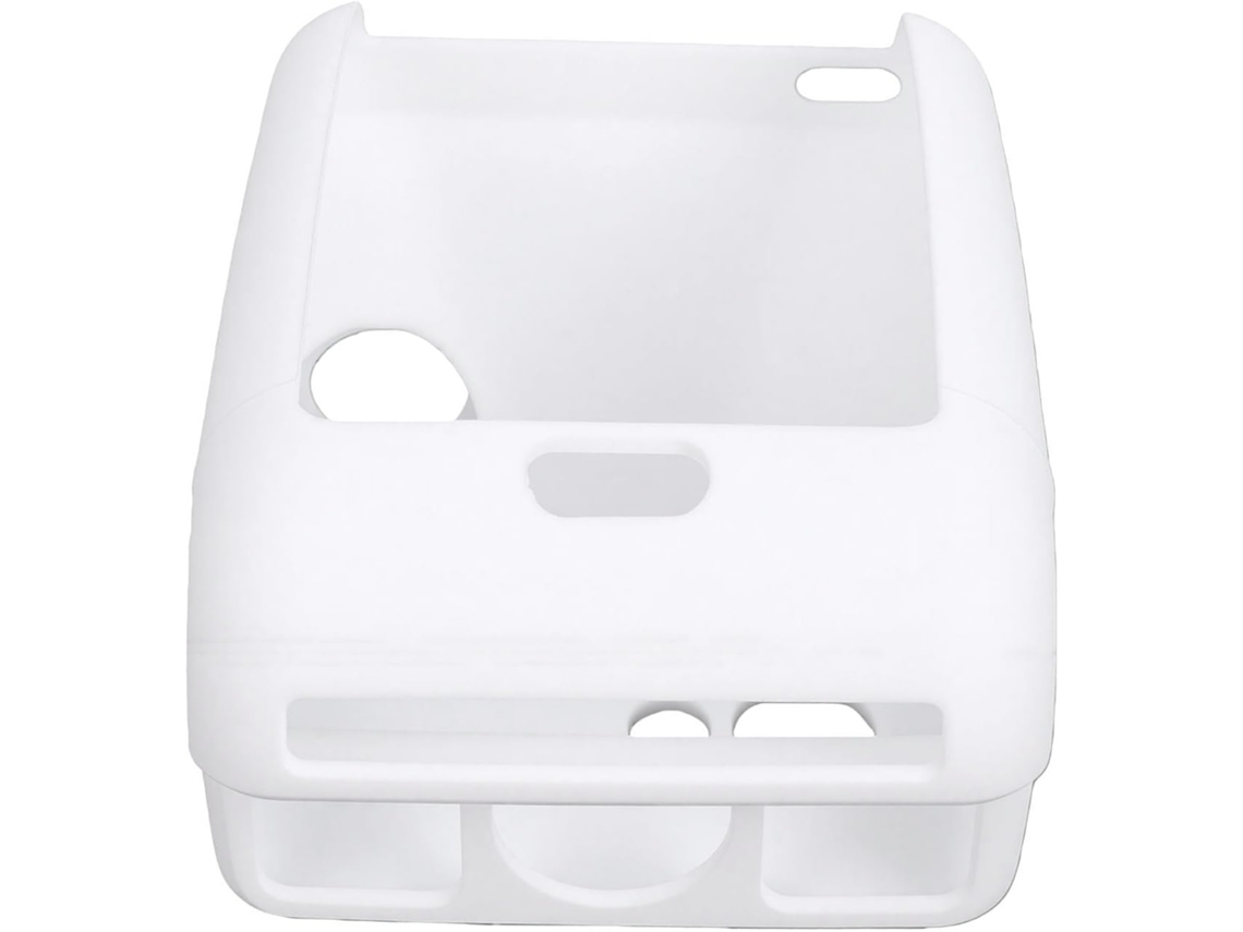 Capa De Silicone Para Câmera Instantânea Com Alça E Instalação De Capa Protetora Macia (branca)