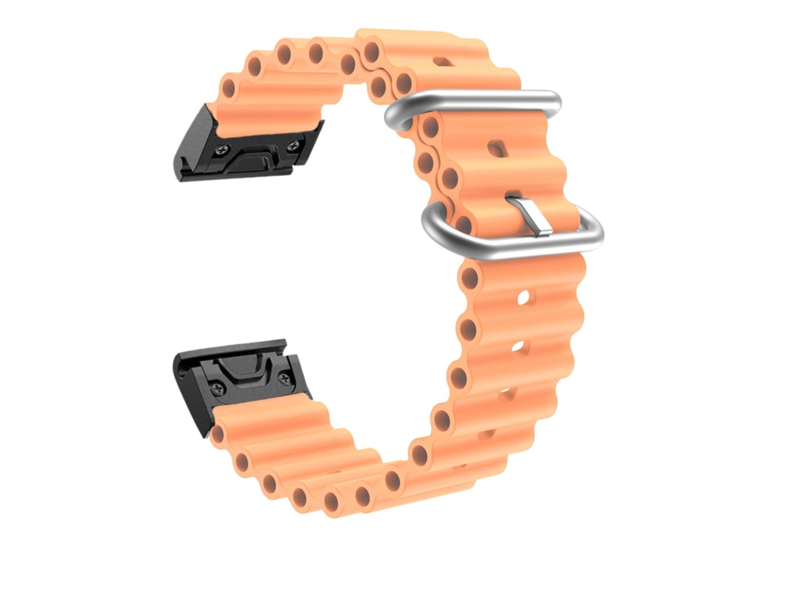 Bracelete Pulseira Round Rosa para Garmin Vivoactive 4S