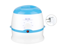 Aquecedor de cera elétrico para depilação 2026, 150W, azul.