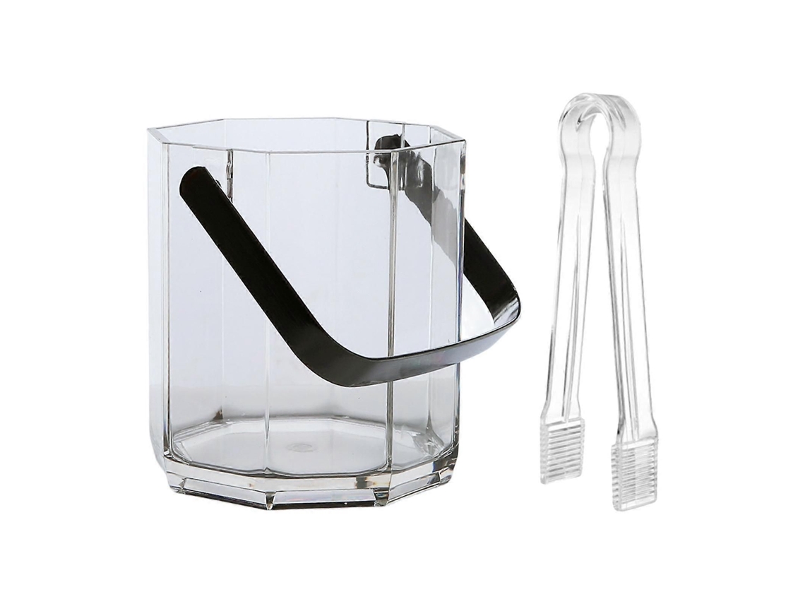 Balde de Gelo Pequeno, Balde para Resfriar Bebidas, Transparente e Multifuncional com Gelo. TAISHENGDA