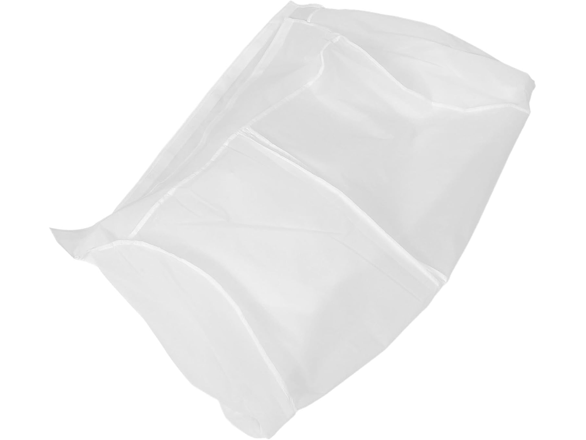 Protetora GOKOCO em PEVA branca para roupas, dobrável, resistente a rugas, ideal para casacos