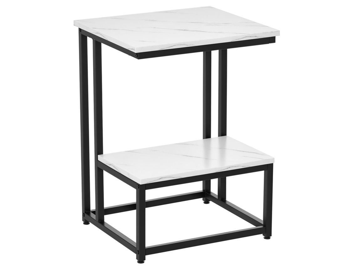 Mesa de centro com tampo elevatório, compartimento oculto e prateleira CHERIDIA CUOM