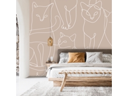 Papel de Parede ARTGEIST Cat Habits - Third Variant (196x140)