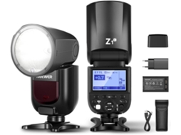 Flash Z1 Cabeça Redonda Bateria Ttl para Câmaras Canon NEEWER