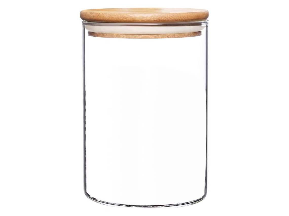 Frasco De Vidro Para Armazenamento Alimentos Com Tampa Hermética, 27 Fl Oz, Borossilicato, Café, Chá E Açúcar