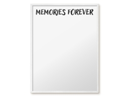 Magnetic Wall Board Memories Forever For The Office Espelharte (60x80 Cm)