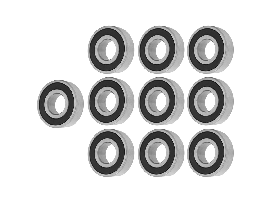 10pçs Rolamento Esfera 6203rs Aço 17mm