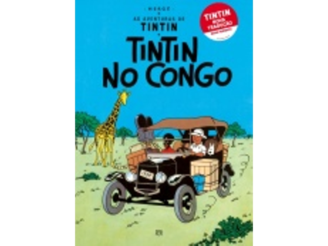 Livro Tintin no Congo  de Hergé