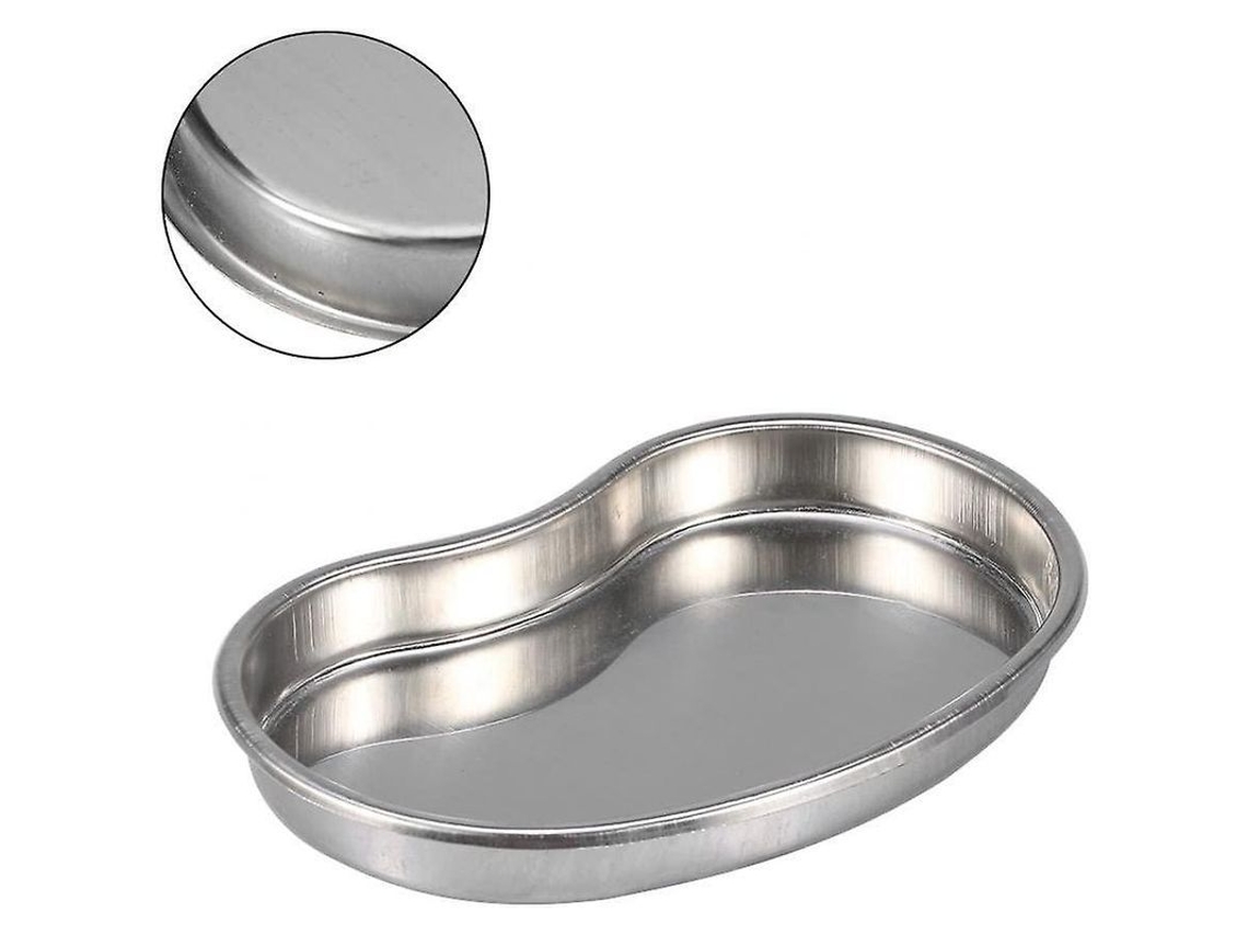 Bandeja De Esterilización De Acero Inoxidable Para Tatuajes, Cejas Y Labios Plana Con Diseño Antibacteriano