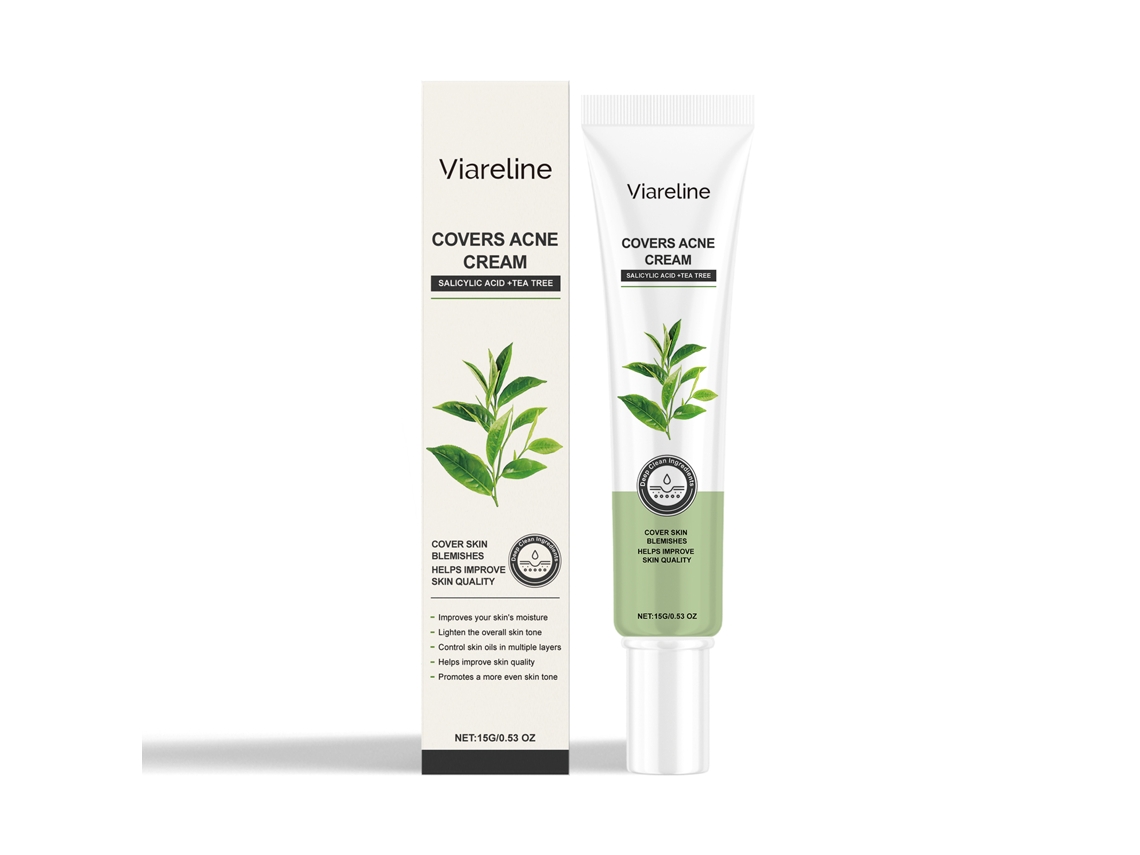 Creme de Chá Verde, Cuidado Anti acne para uma Pele Mais Saudável LAXISCREED