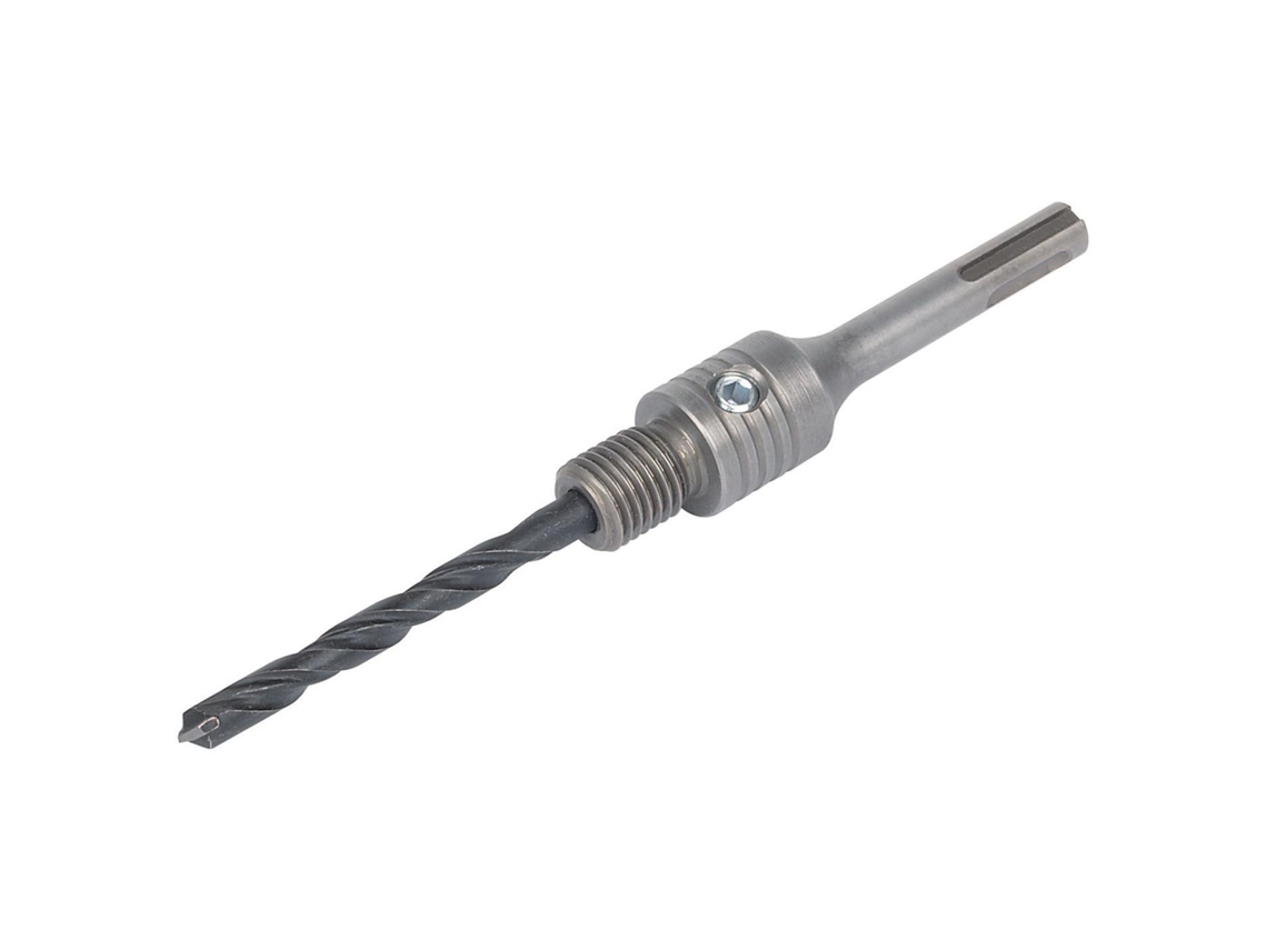 Wolfcraft 5955000 - 1 mandril de fixação com broca de centragem SDS-plus