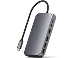 Adaptador USB-C Satechi M1 Cinzento Sideral